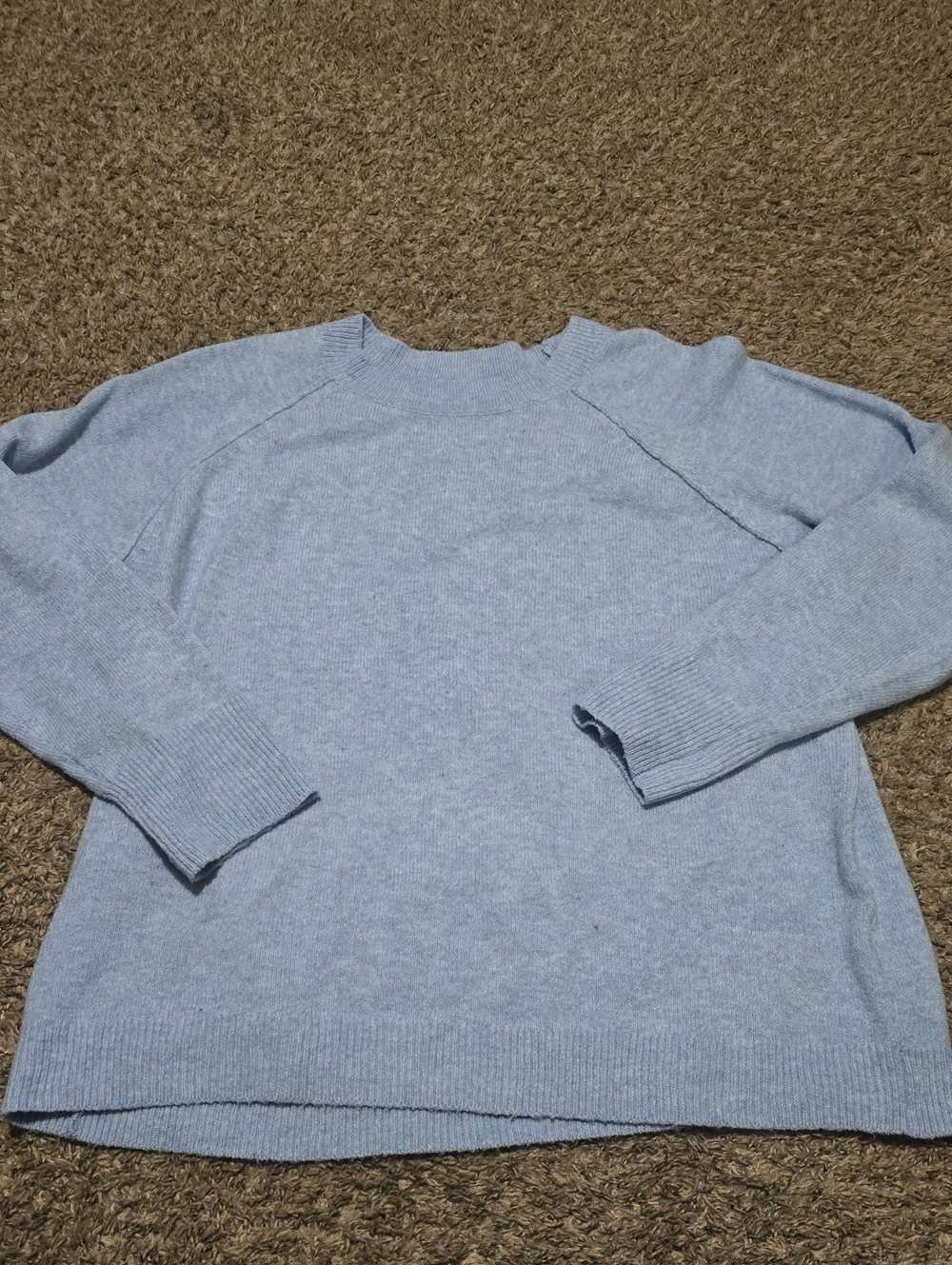 Sonoma Light Blue Women's Crewneck Sweater